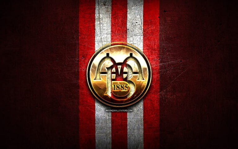 HD-wallpaper-aalborg-fc-golden-logo-danish-superliga-red-metal-background-football-danish-football-club-aalborg-logo-soccer-aalborg-bk