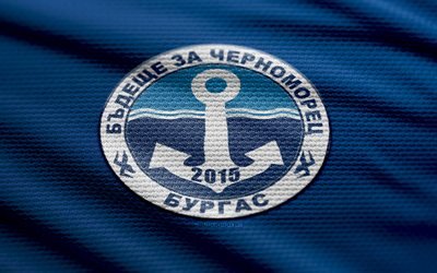 thumb-chernomorets-1919-burgas-fabric-logo-4k-blue-fabric-background-vtora-liga-bokeh